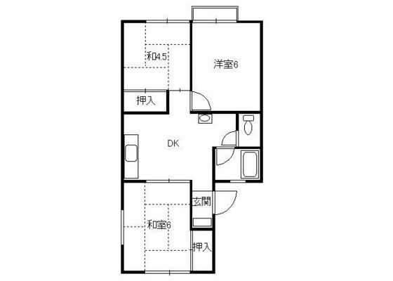 ハイタウンライムの間取り