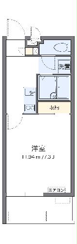 クレイノＲＡＭＡの間取り