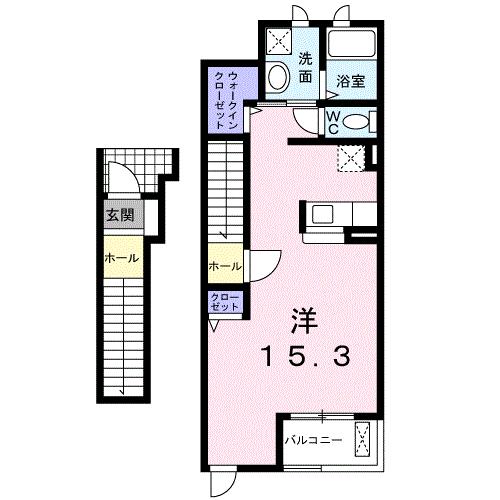 ヴィラ　シンフォニーＡの間取り