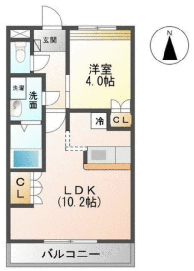 サンコート南の間取り