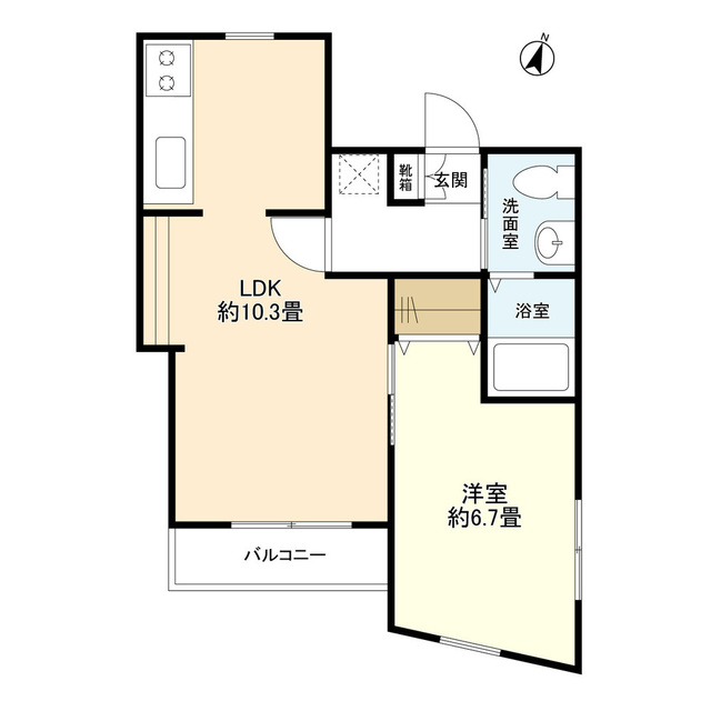 アーバンメゾン横濱鶴見の間取り