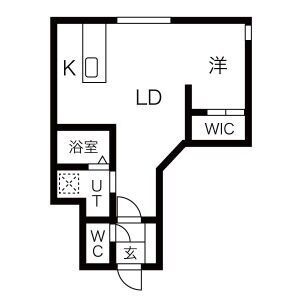 エアフォルク行啓通の間取り