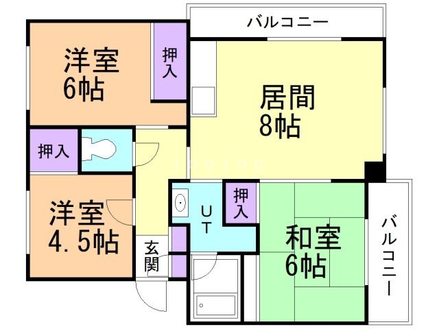 札幌麻生御苑の間取り