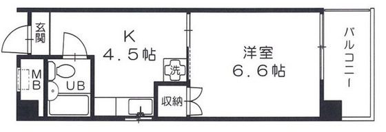 川本ビルの間取り