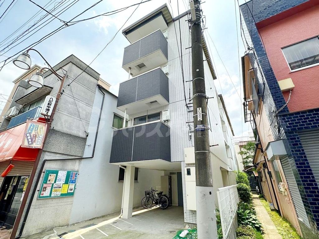 墨田区八広のマンションの建物外観