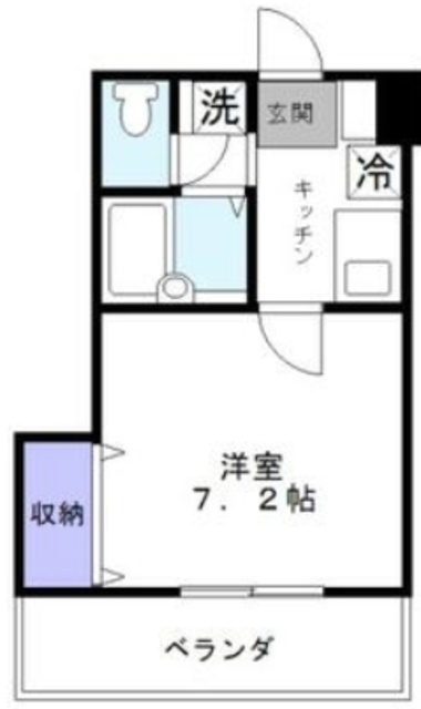 メゾン三岡の間取り