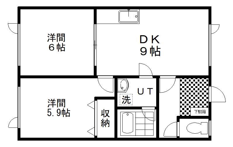 ドリームカーサ彩華IIの間取り