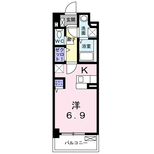 ハッピーメゾン VIの間取り