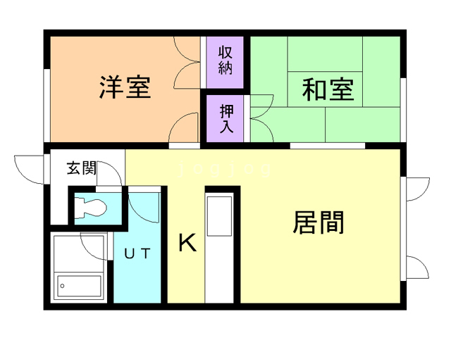 クリーンパレスの間取り