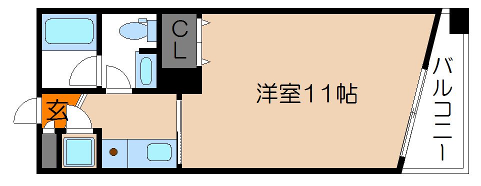 宝源ビルの間取り