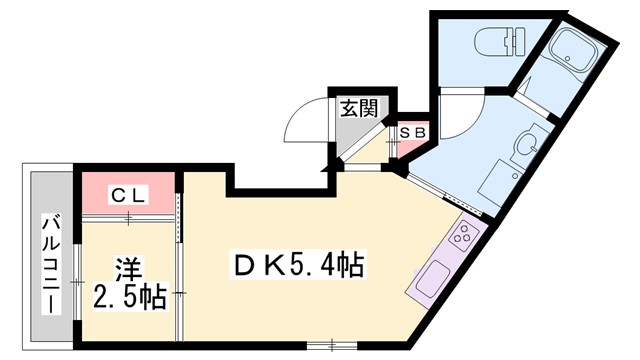 ブロンテ北在家EASTの間取り