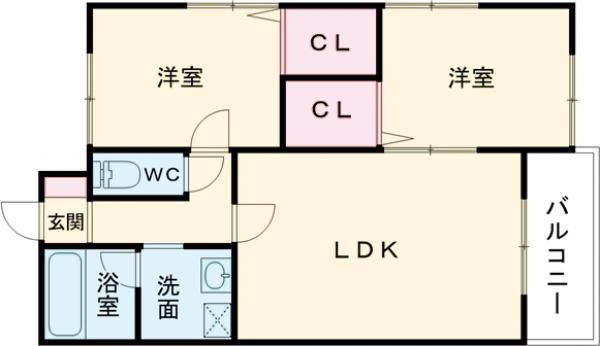 サンプリマ本山の間取り