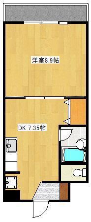 コート新屋敷の間取り