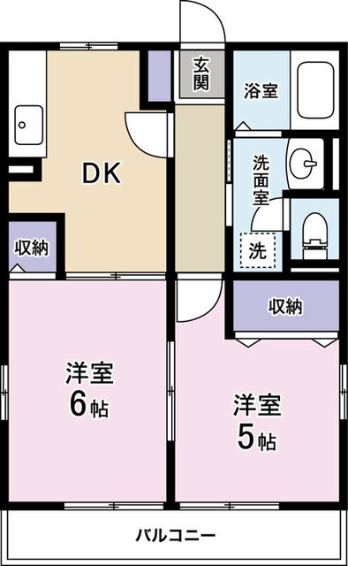 パル本市場の間取り