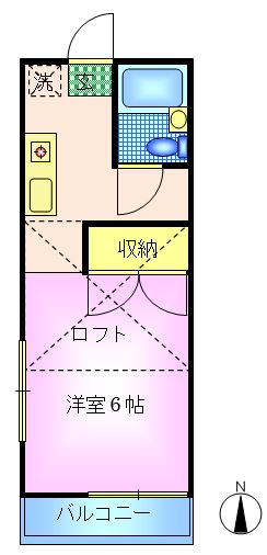 シティ佐野の間取り