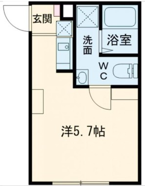 練馬区氷川台のマンションの間取り