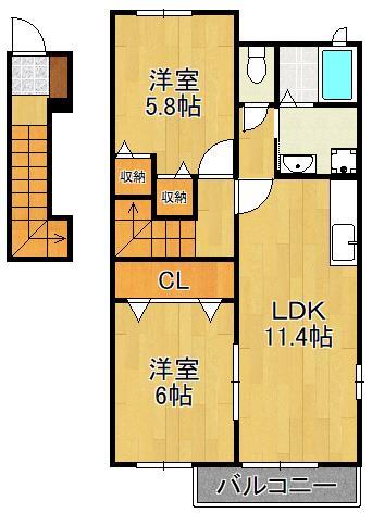 デスパシオIの間取り