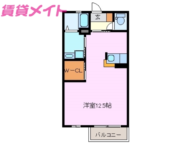 ヴァンフルール　C棟の間取り