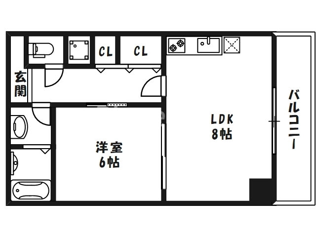 梅田東ユーリプラザの間取り