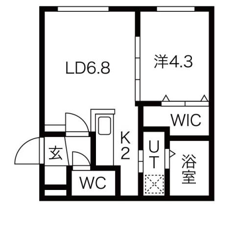 Grandee東札幌の間取り