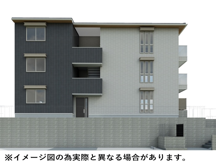 建物外観　外観パース図