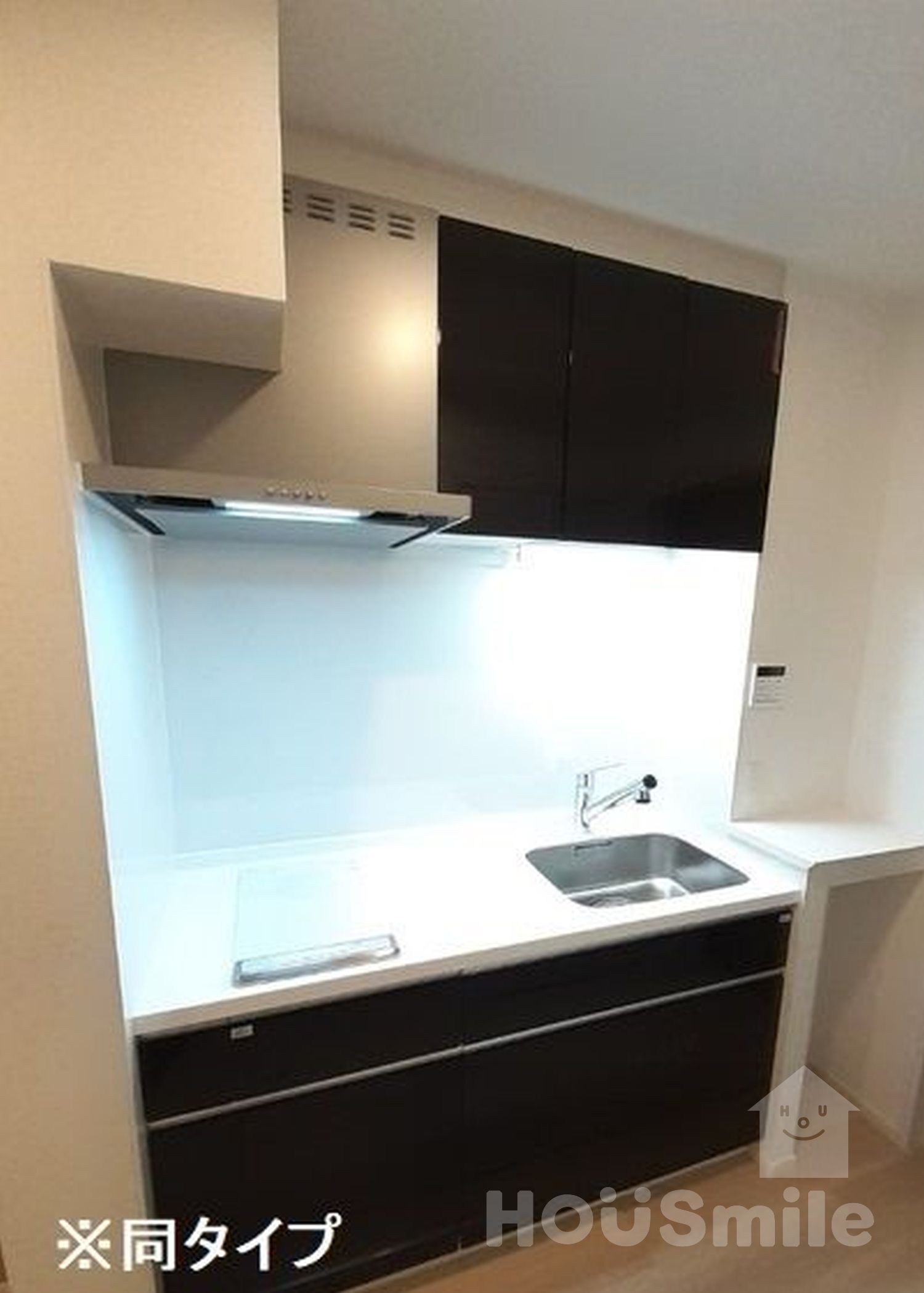 キッチン　現在建築中の為、写真は同タイプを使用