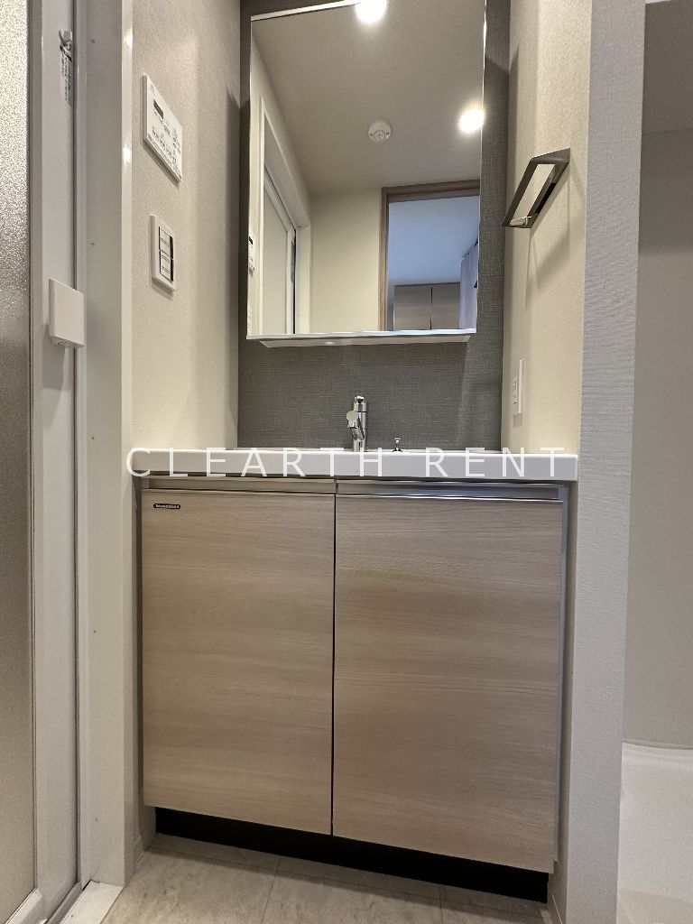 洗面設備　同タイプ別住戸写真となります。現況と異なる場合がございます。