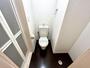 バルコニー　清潔感のあるトイレです！