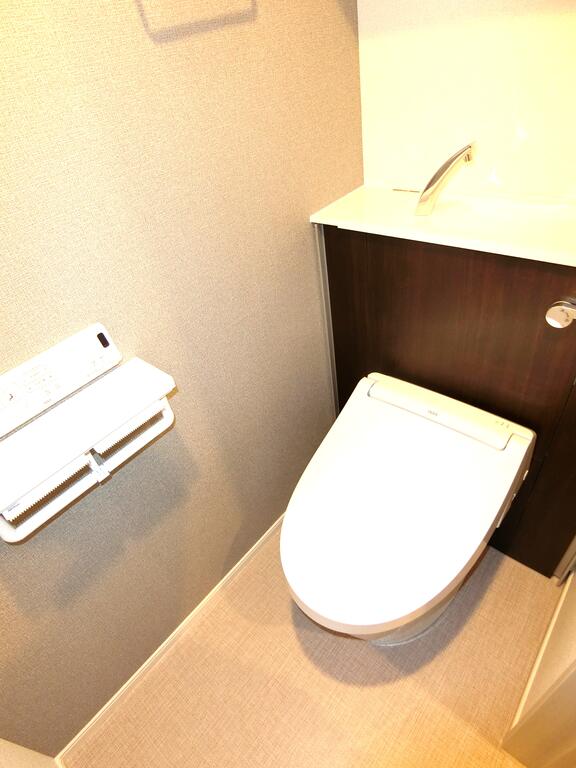 トイレ　同型の写真、配色に違いあり