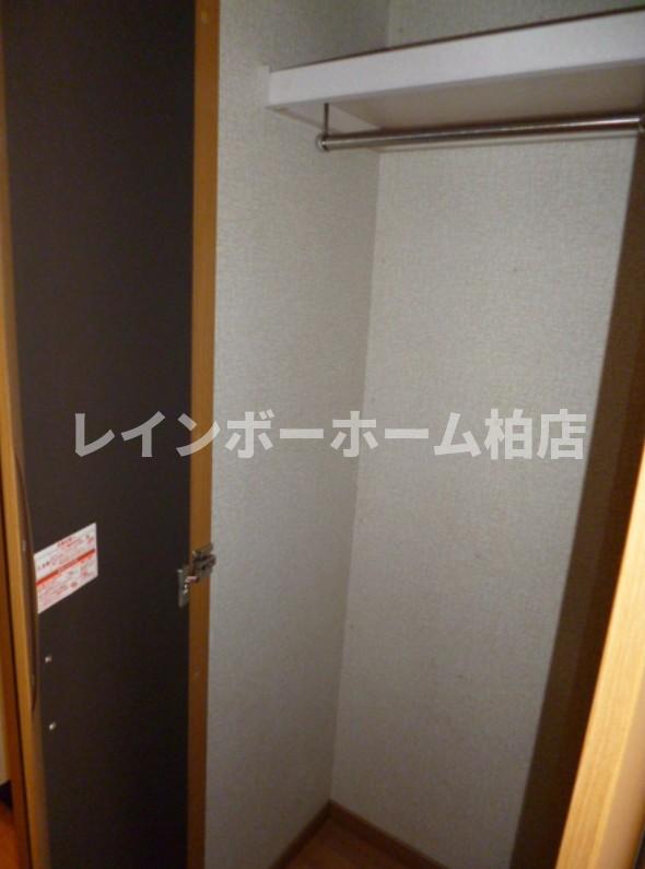 収納　クローゼットです