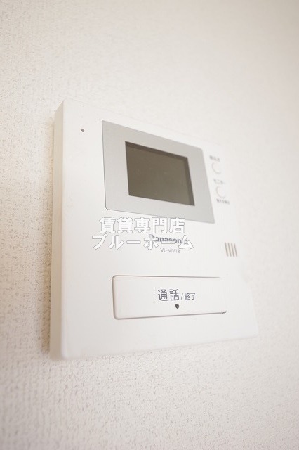 セキュリティ　TVモニター付きで防犯対策バッチリです！