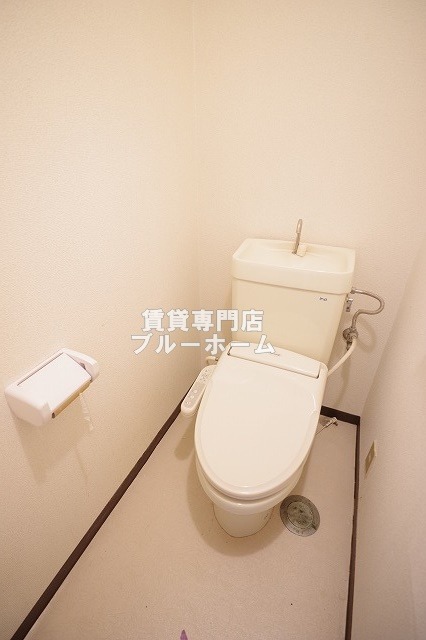 トイレ　温水洗浄便座です！