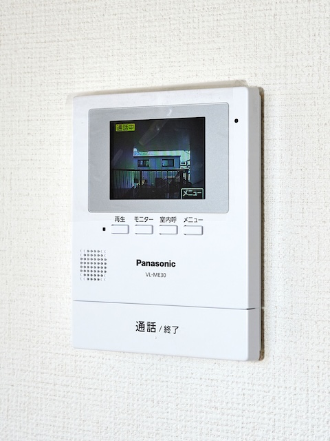 セキュリティ　カラーモニター付インターホン