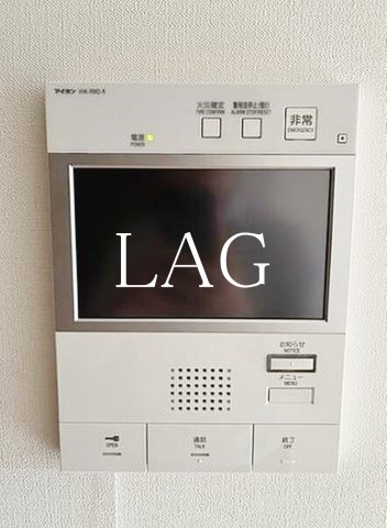 セキュリティ　モニター付きインターホンです。