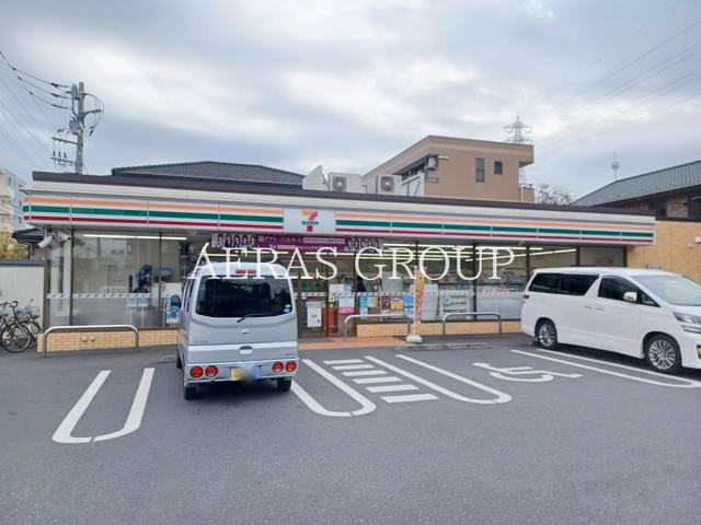 コンビニ　セブン-イレブン 越谷蒲生茜町店（コンビニ）まで406m