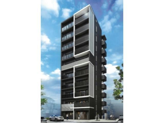 建物外観　完成模型図