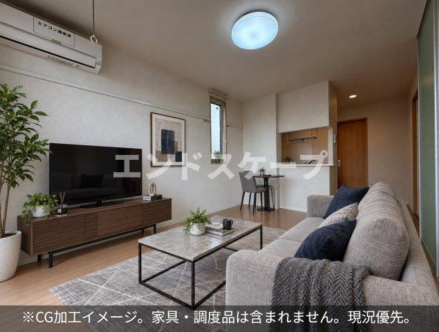 ＪＲ上越線 八木原駅 徒歩36分 2階建 築18年の居間写真