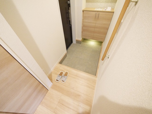 玄関　毎日通る玄関はこちらです