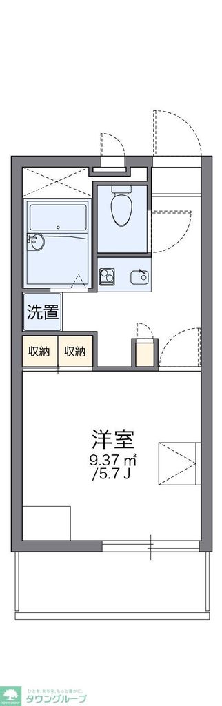 レオパレスウィングトダパークの間取り写真