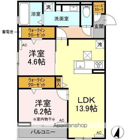 グラン仁所町の間取り写真
