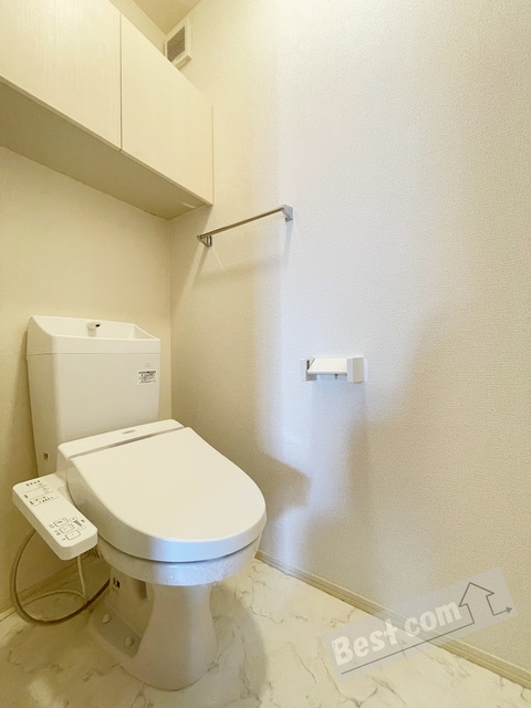 ヴィラアステール A棟のトイレ写真