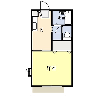 クレールアベニューの間取り写真