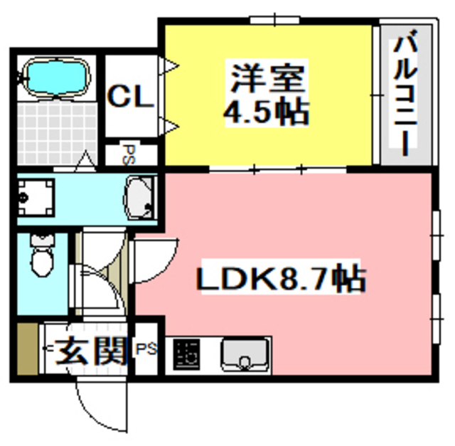 エスポアール正雀本町の間取り写真