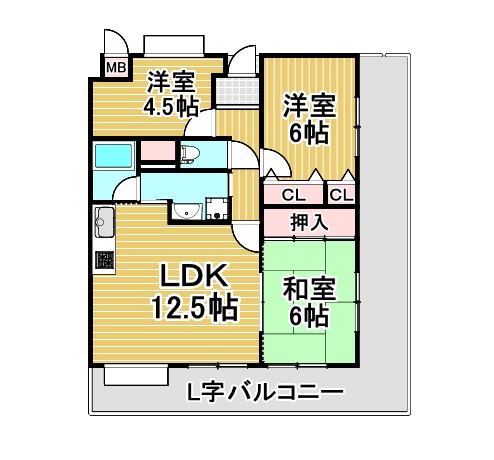 エスピアIDEの間取り