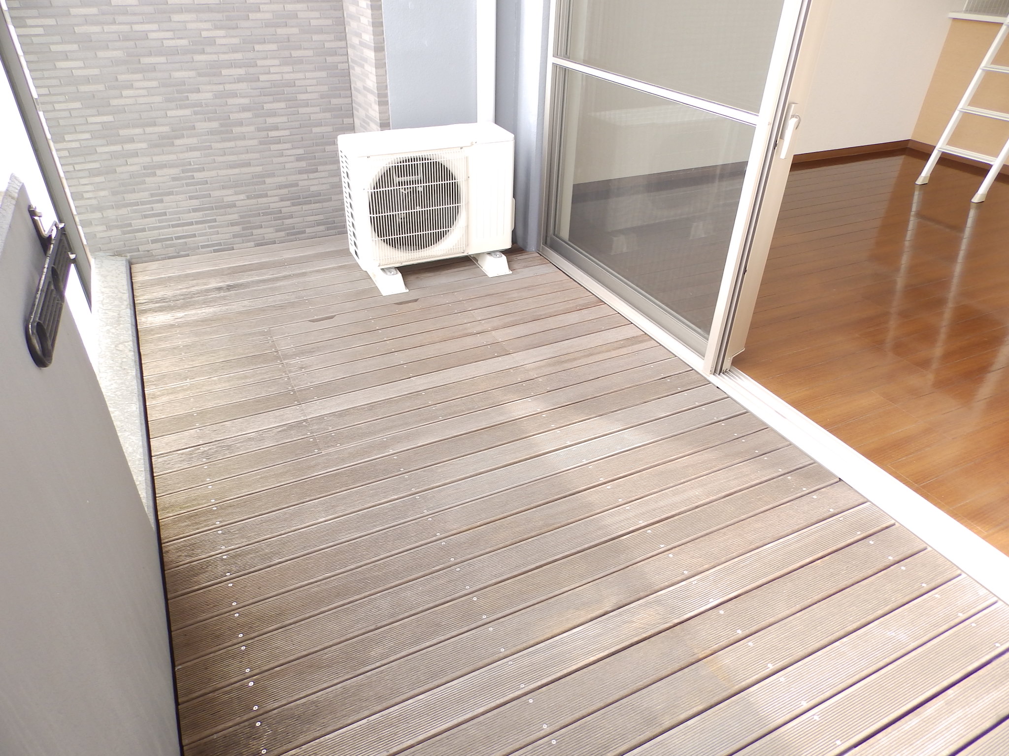 バルコニー　広々しています