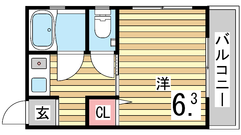 【清露館の間取り】