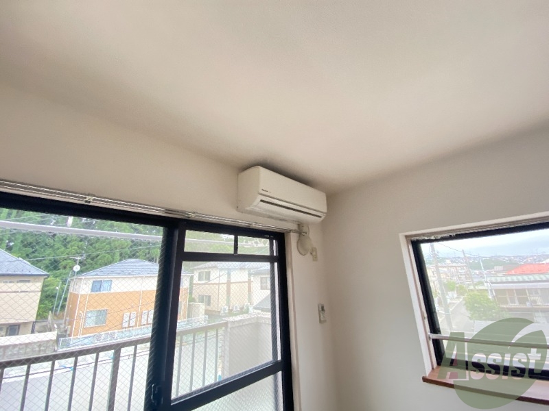 その他設備　エアコンが付いているので夏も冬も快適ですね～