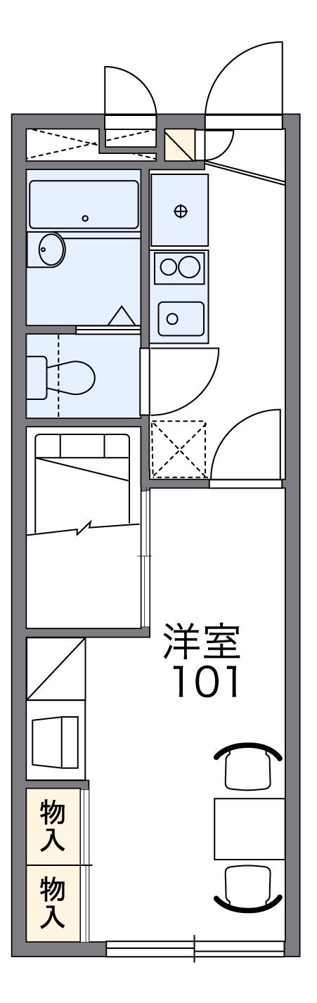 レオパレスＫＡＮＢＥの間取り