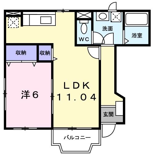 【タウン日吉壱番館の間取り】