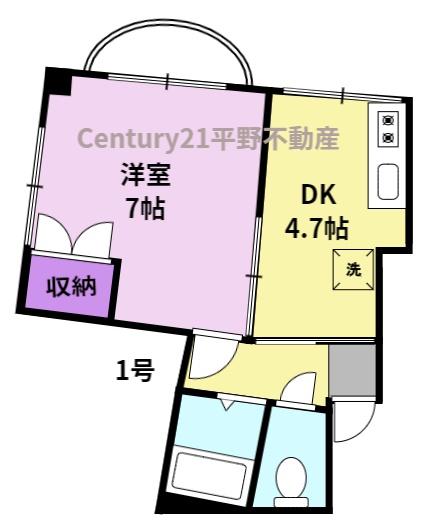 ファミール千本杉の間取り